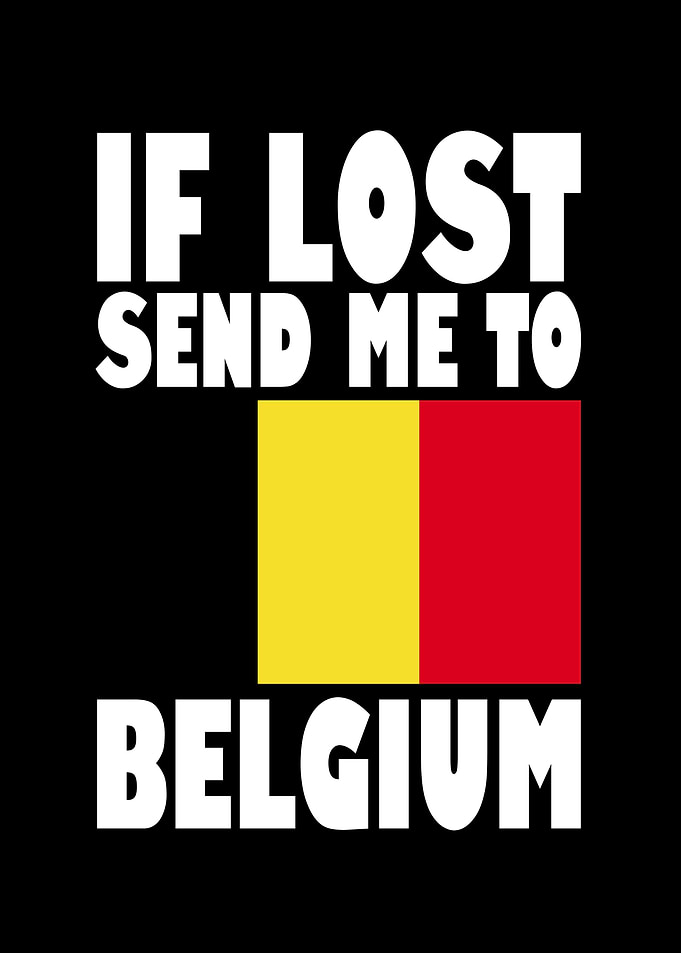 Belgium Flag Saying