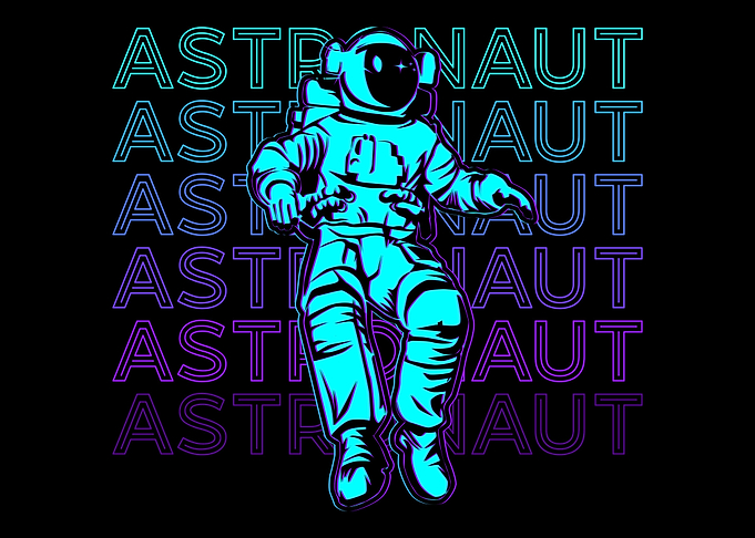 Astronaut Retro