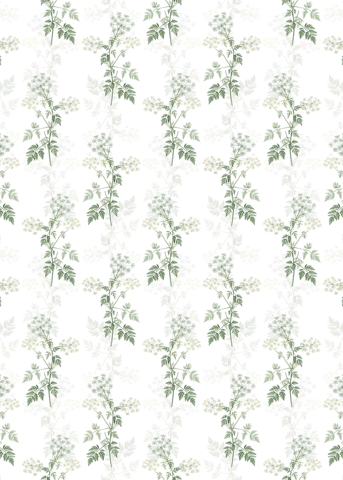 Floral Hemlock Pattern