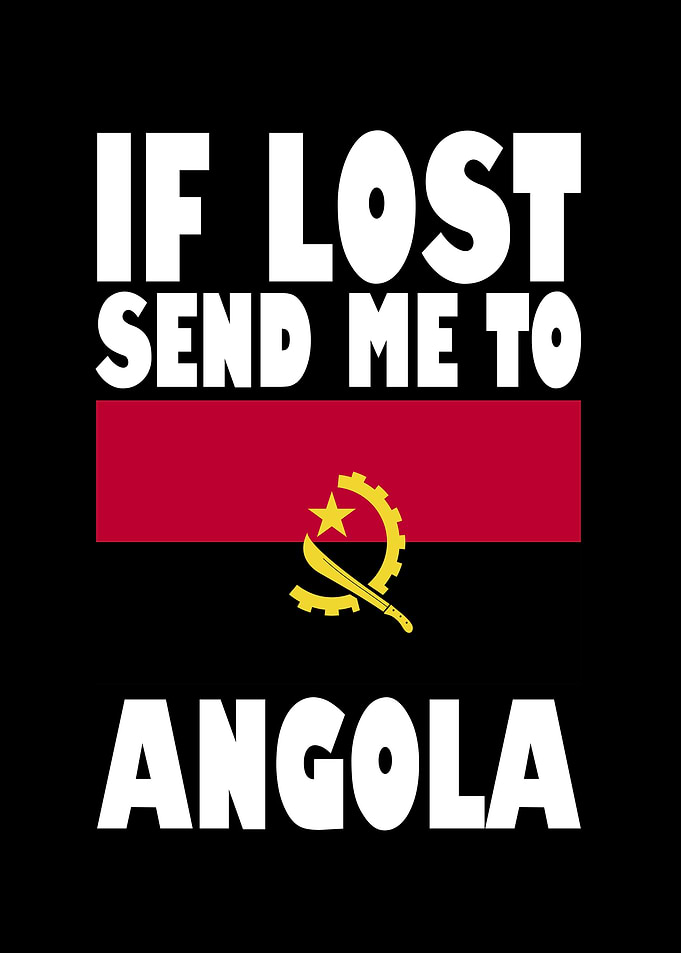Angola Flag Saying