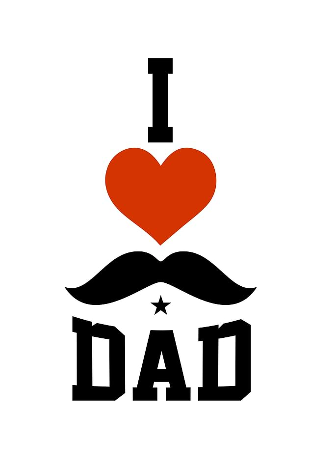 Fathers Day I Love Beard