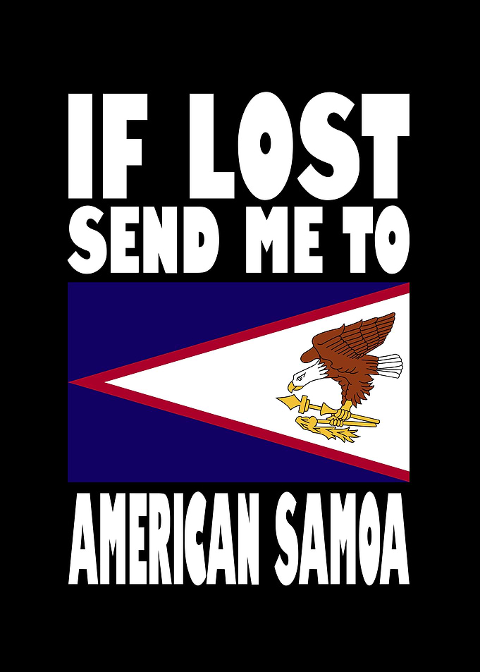 American Samoa Flag Saying