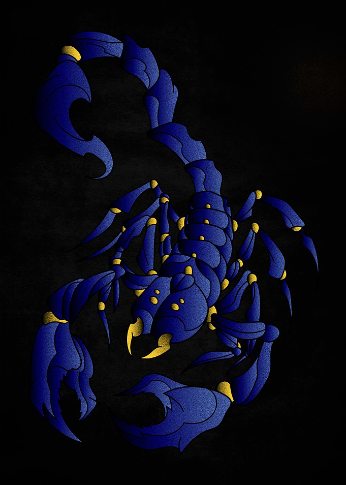 scorpion tattoo art