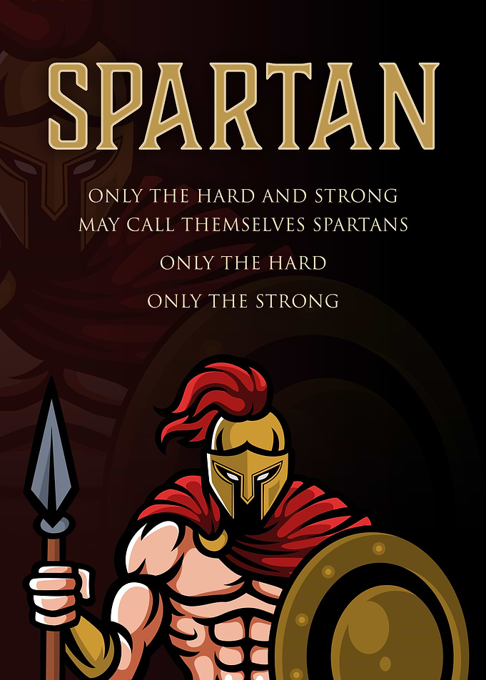 Spartan Soldier Motivation