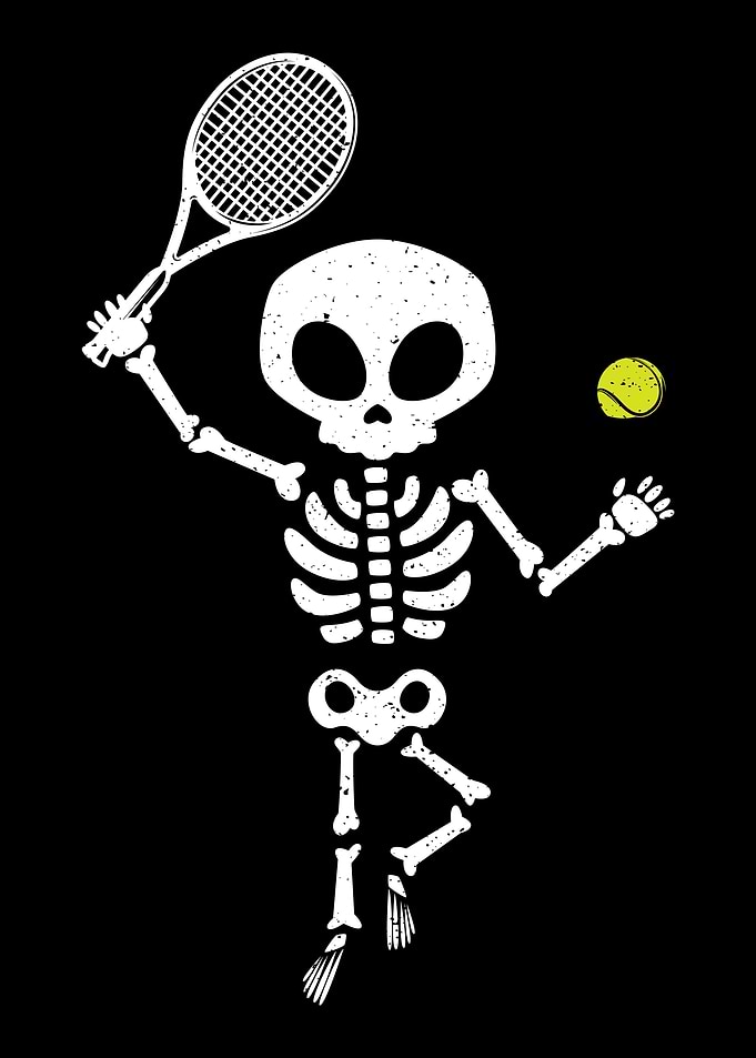 Skeleton Tennis
