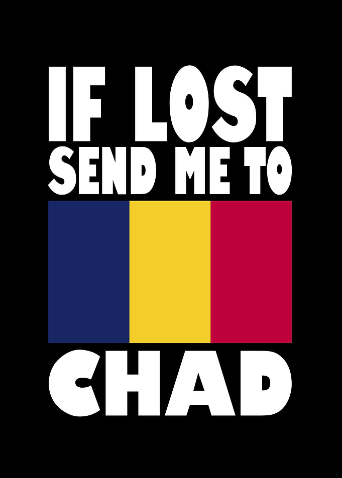 Chad Flag Saying