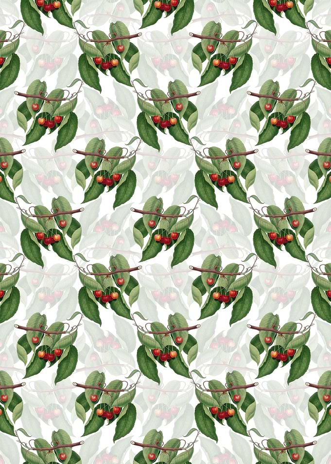 Floral Cherry Pattern