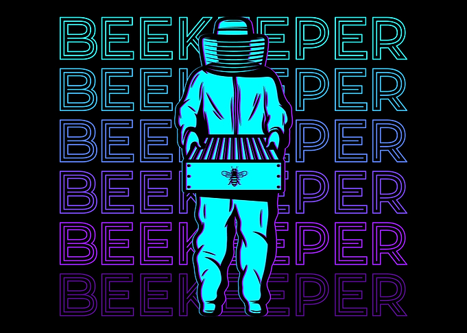 Beekeeper Beekeeping Retro