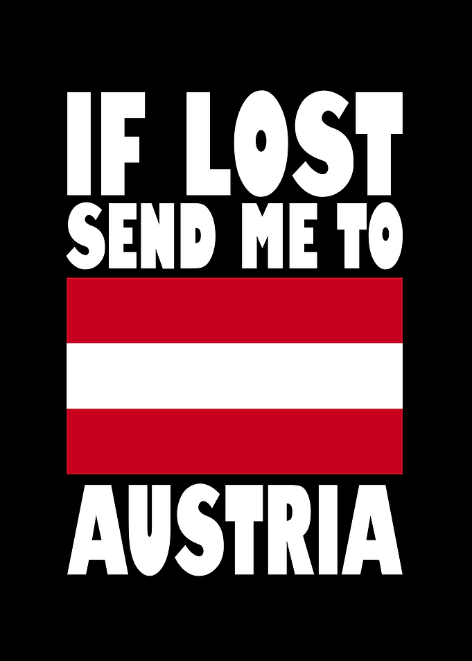 Austria Flag Saying