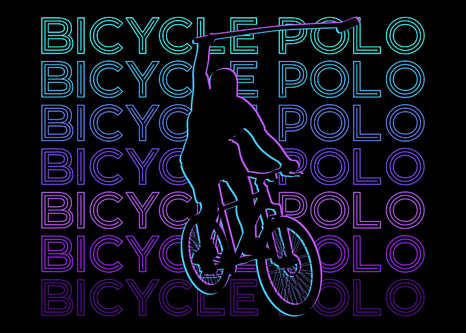 Bicycle Polo Retro