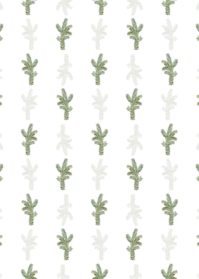 English Yew Branch Pattern