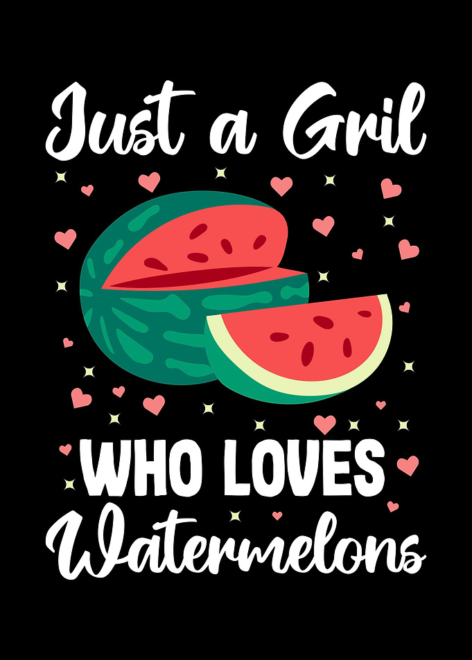 Girl Who Loves Watermelons