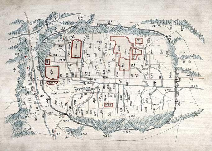 Map of Seoul 1800