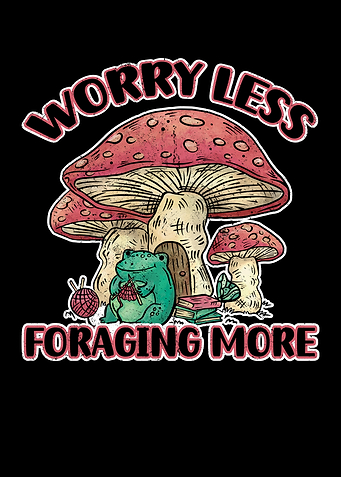 Mushroom Hunter Foraging