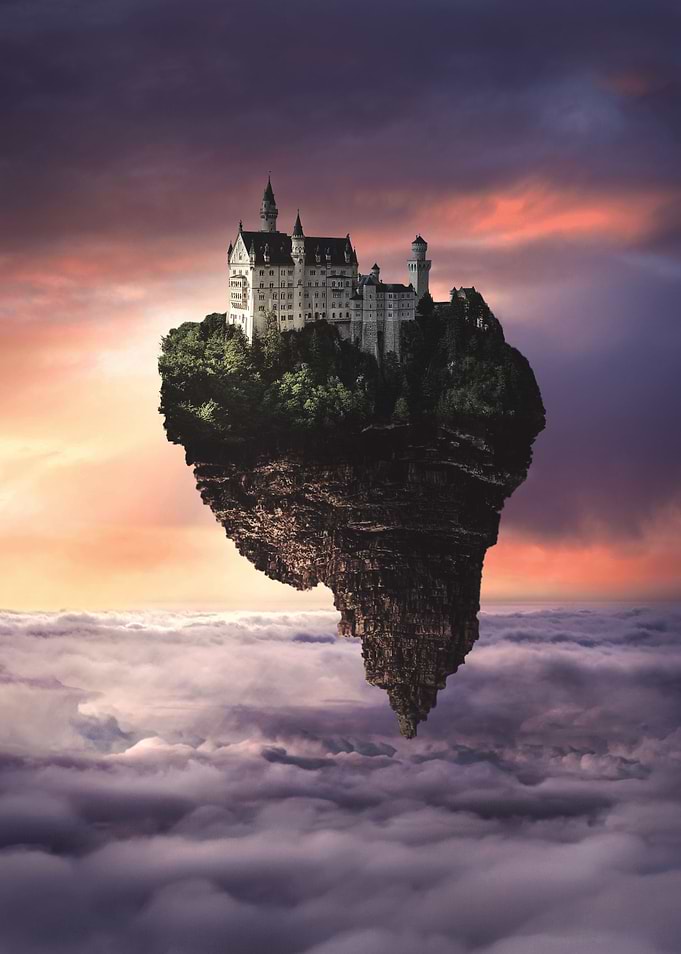 Floating castle