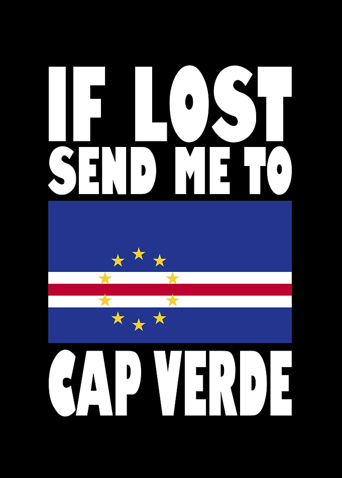 Cap Verde Flag Saying