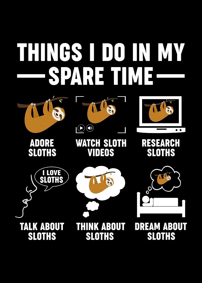 Sloth lazy people