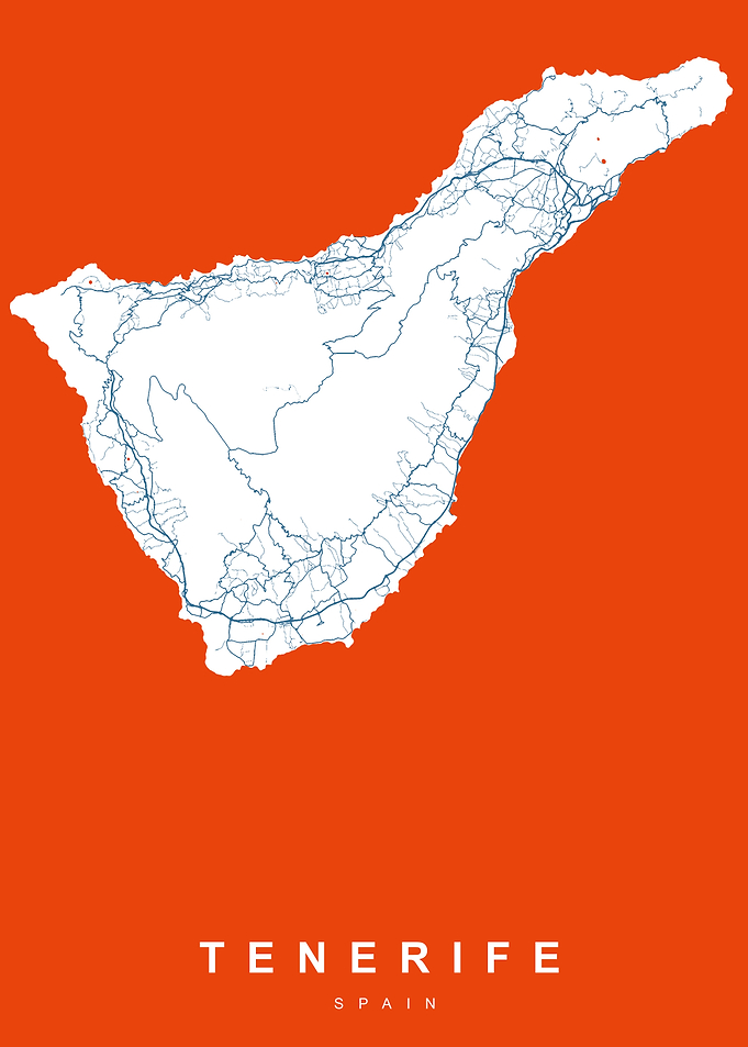 TENERIFE Map Spain