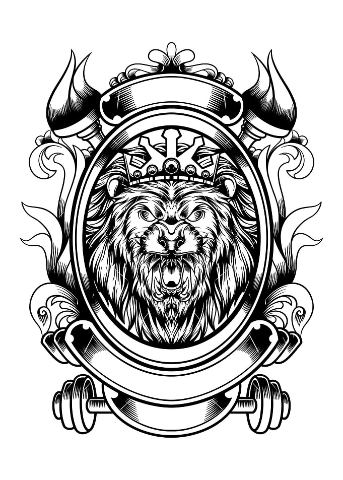 Lionx blackt whitex