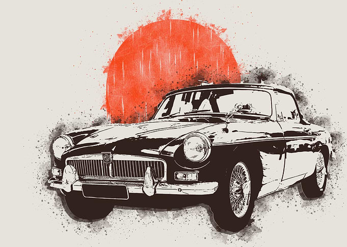 Classic Car apanese Style