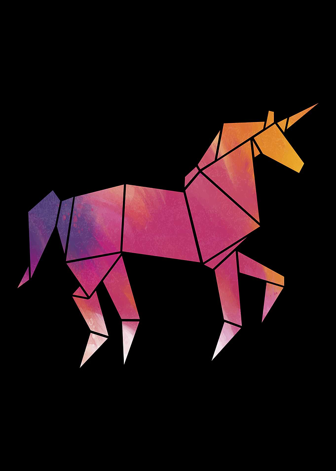 Origami Unicorn Lover