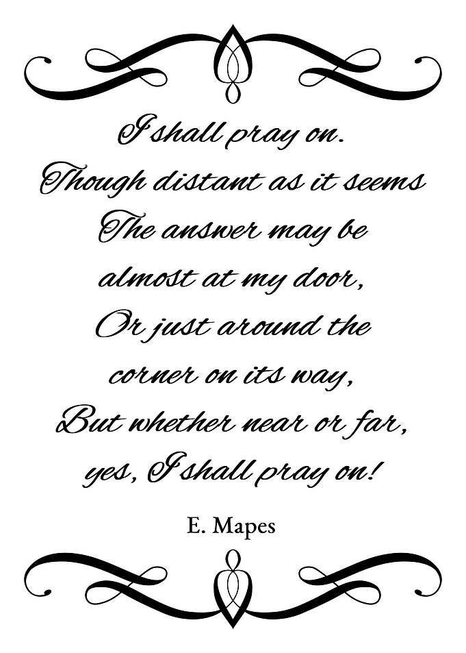 Just Pray On