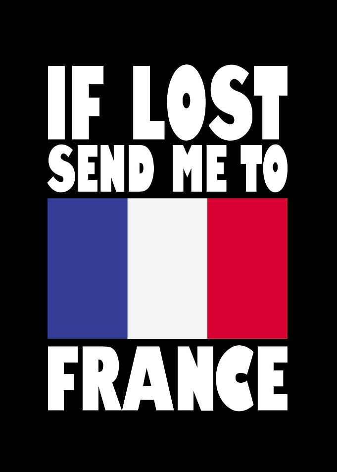 France Flag Saying