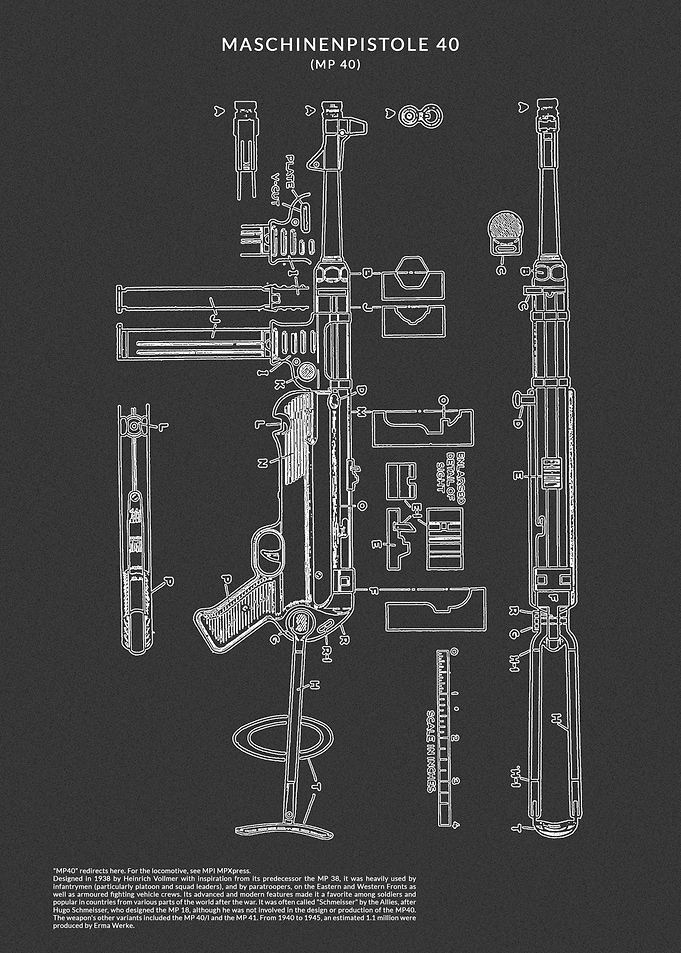 MP 40 Blueprint