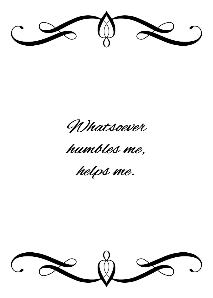 Humility Helps
