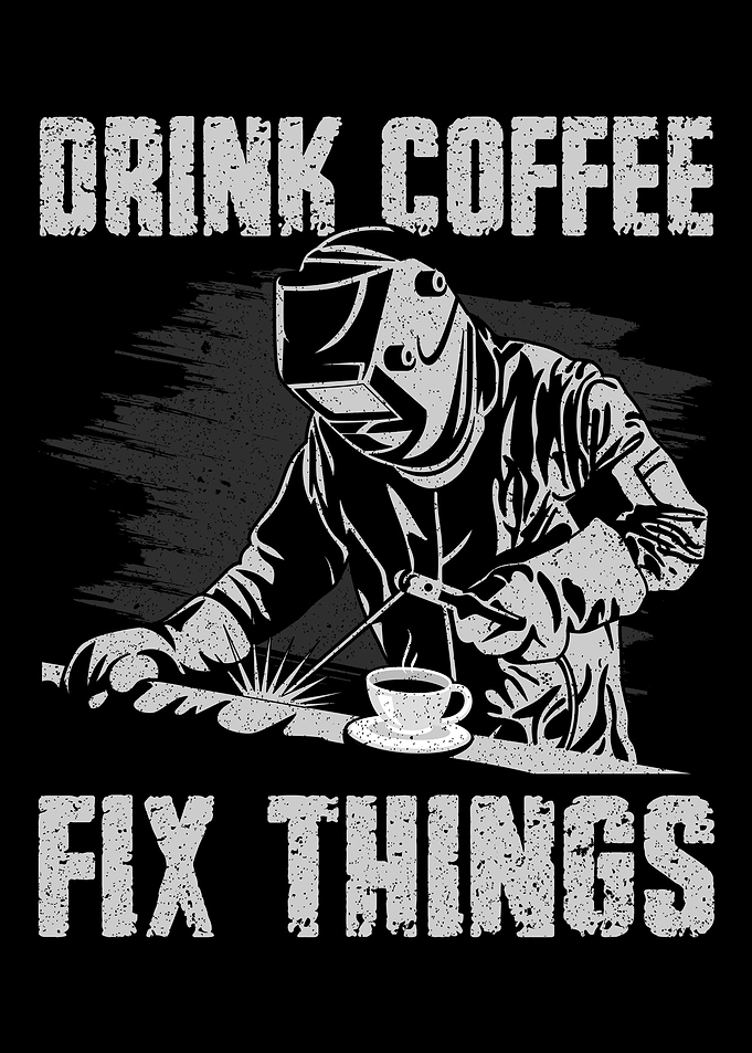 Funny Welder Coffee