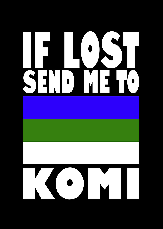 Komi Flag Saying