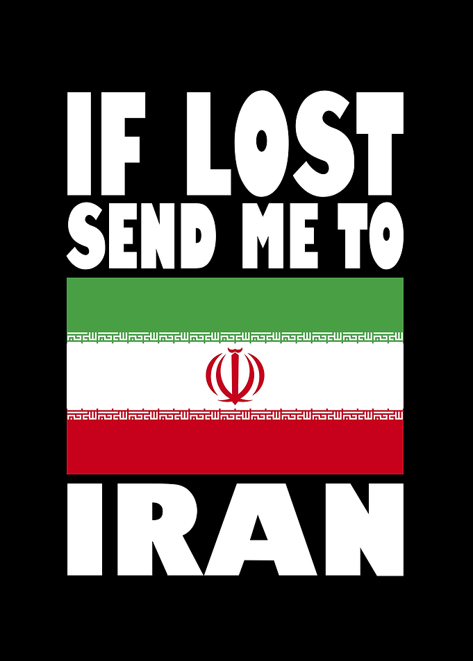 Iran Flag Saying
