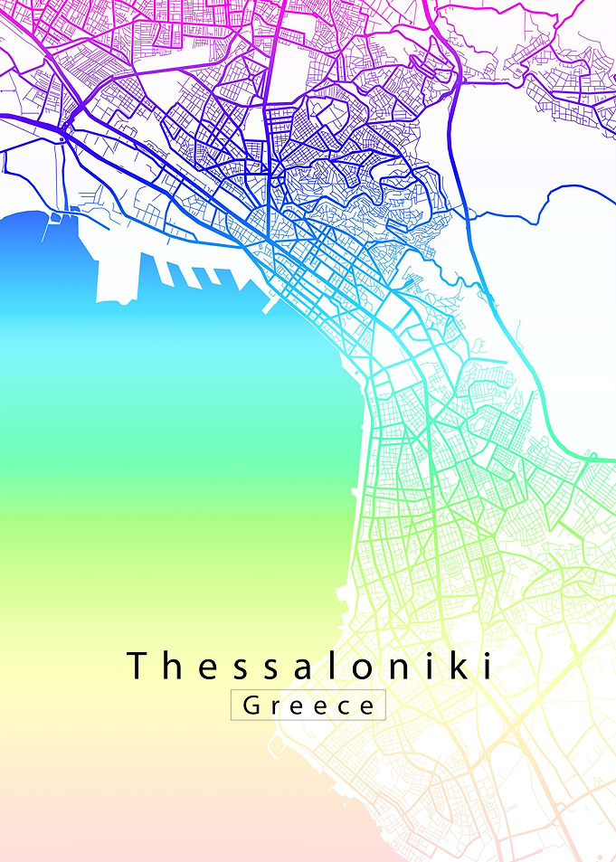 Thessaloniki City Map