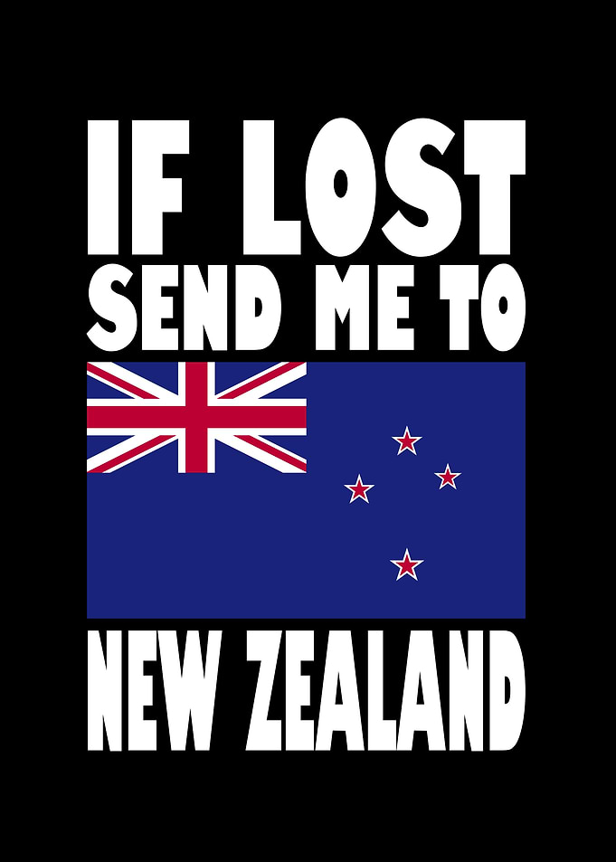 New Zealand Flag Saying