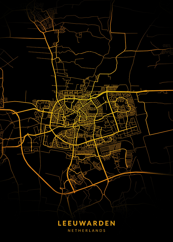 Leeuwarden City Map