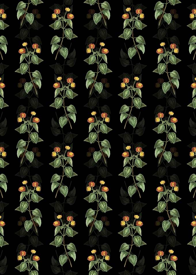Floral Tickberry Pattern