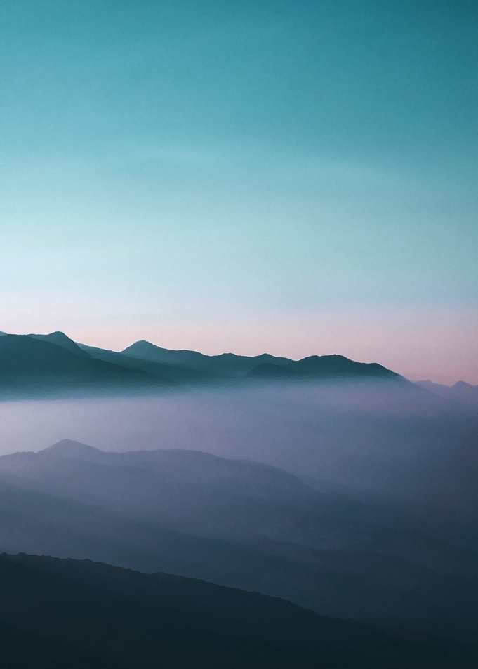 Fog in the mountains