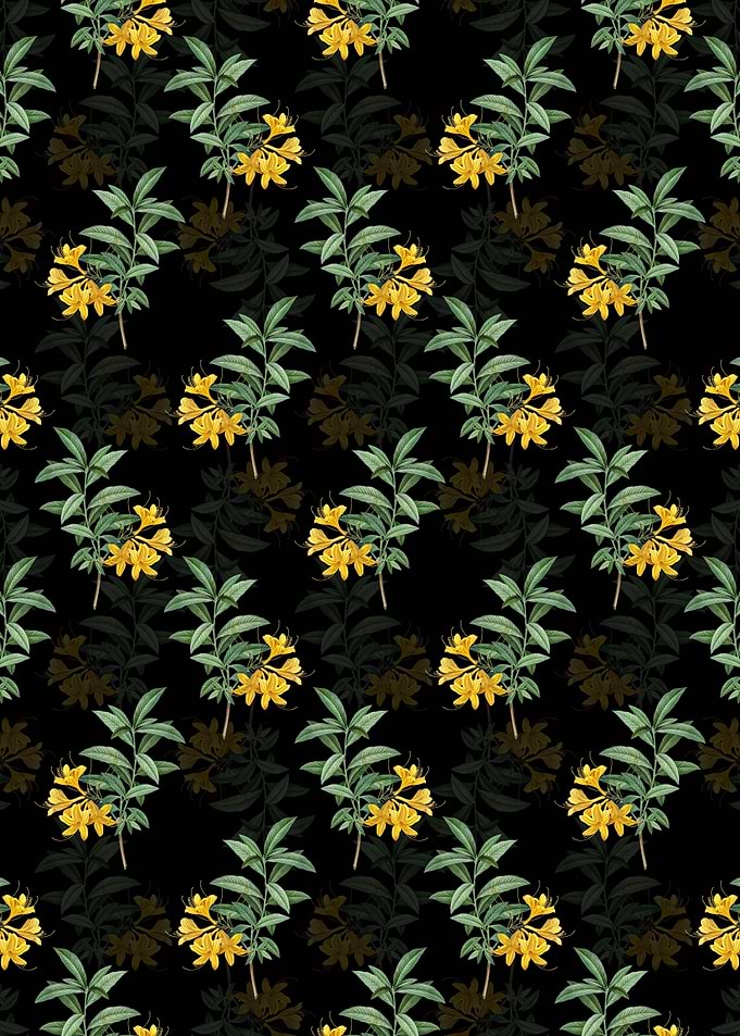 Yellow Azalea Pattern