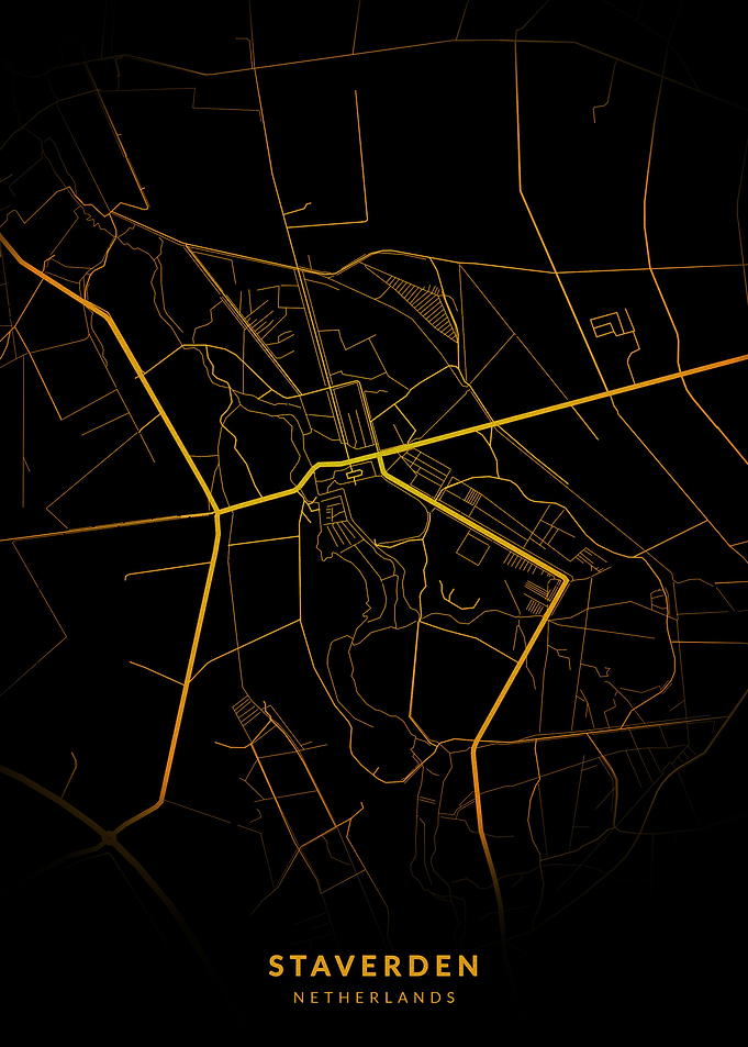 Staverden City Map