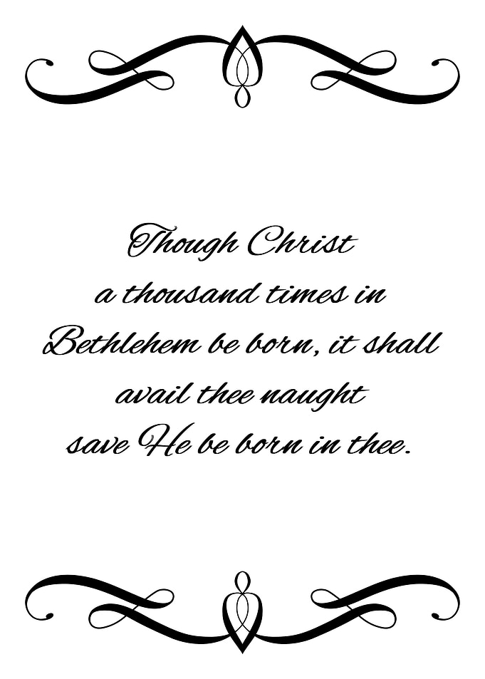 Be Born Again