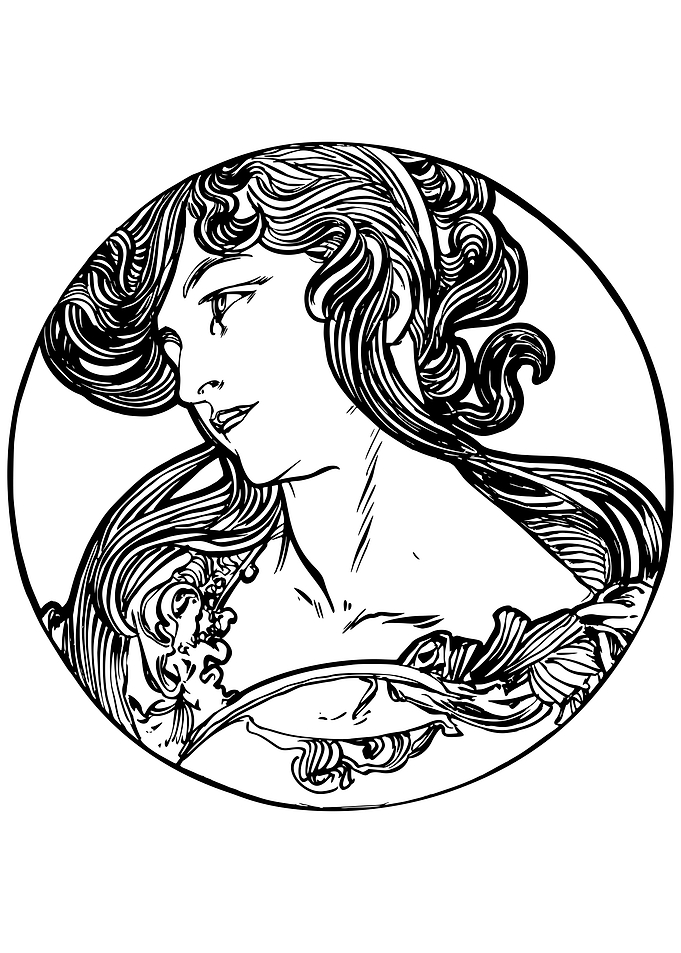 Alphonse Mucha Portrait