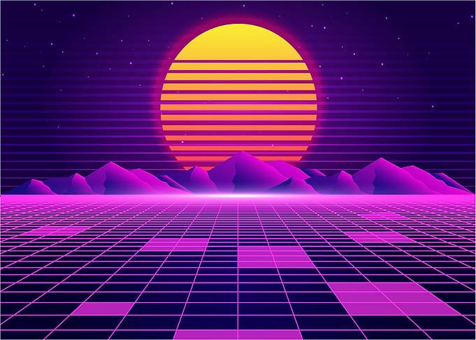 Purple tiles