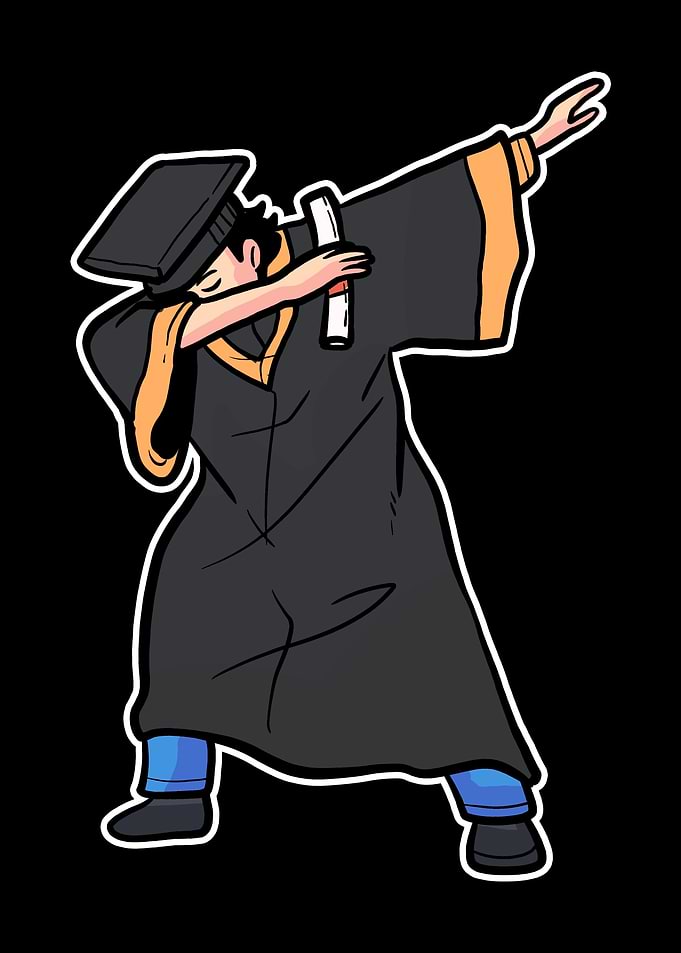 Dabbing Graduate