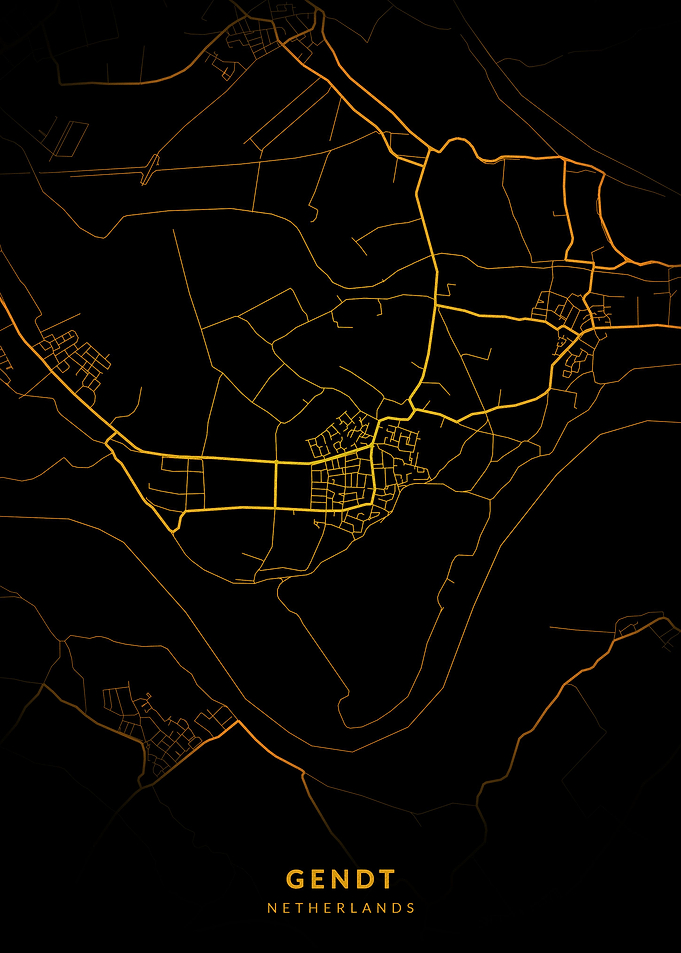 Gendt City Map