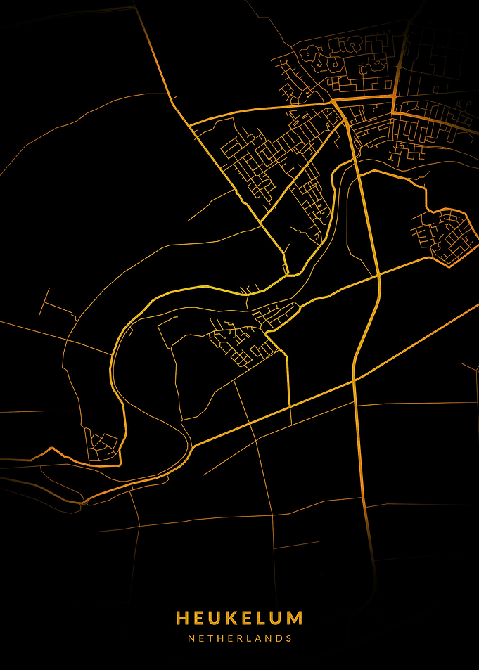 Heukelum City Map