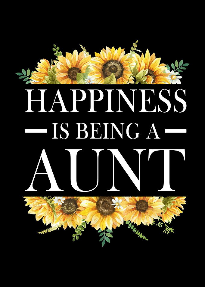 Auntie Sunflower Happiness