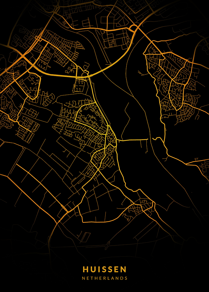 Huissen City Map