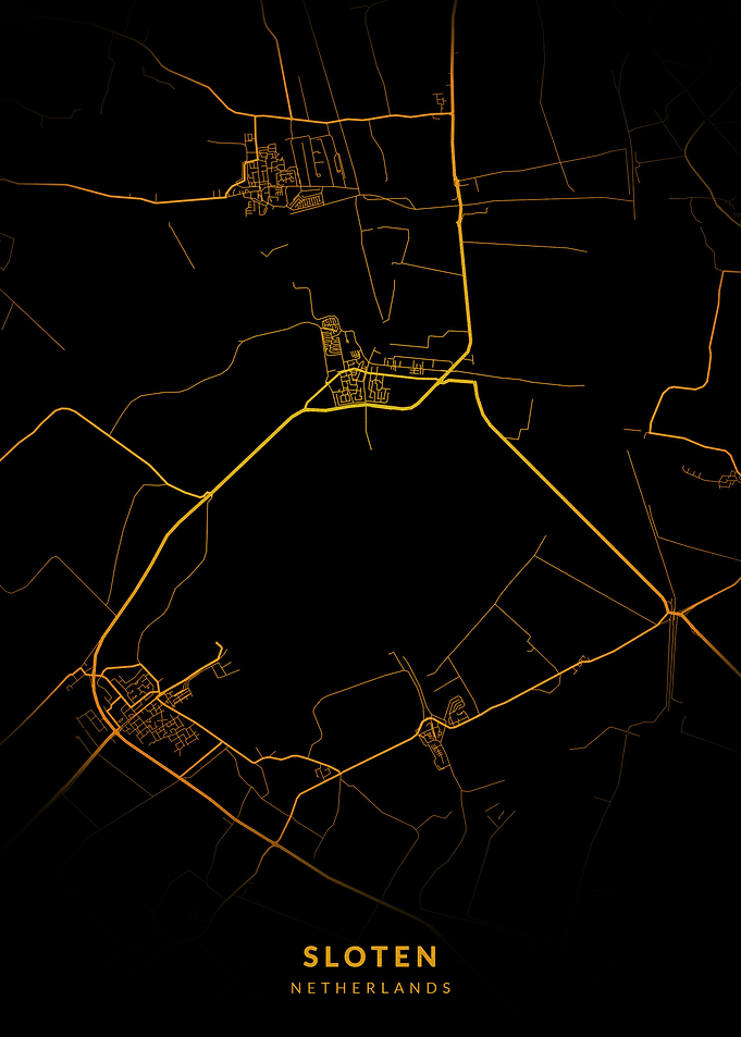 Sloten City Map