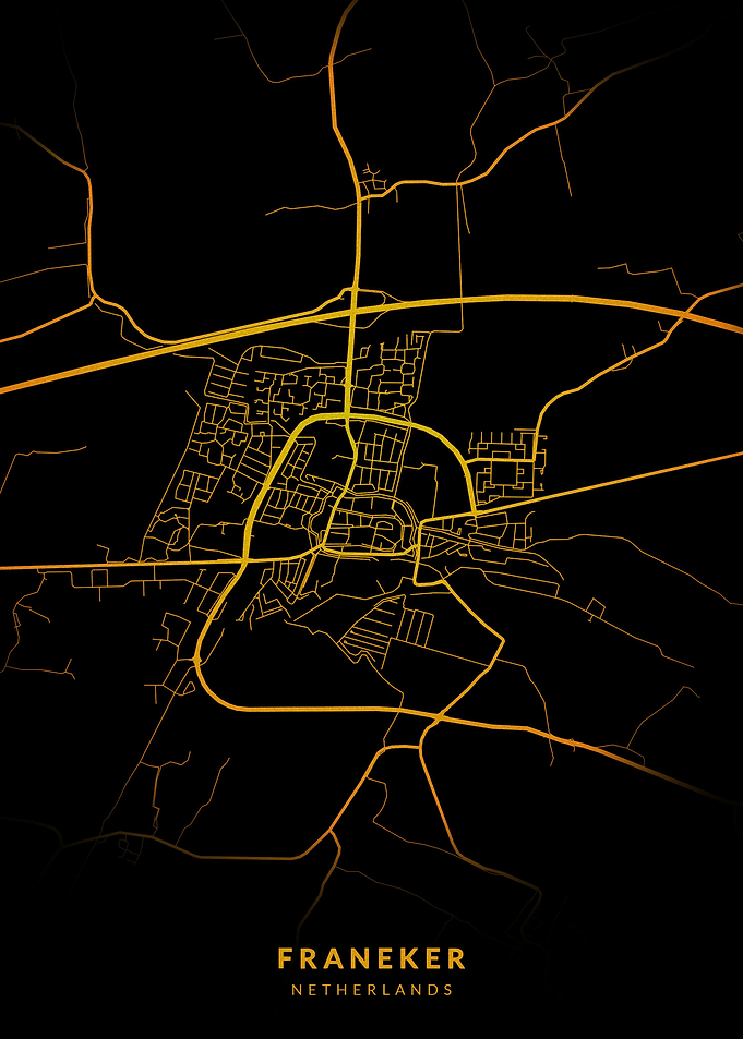 Franeker City Map