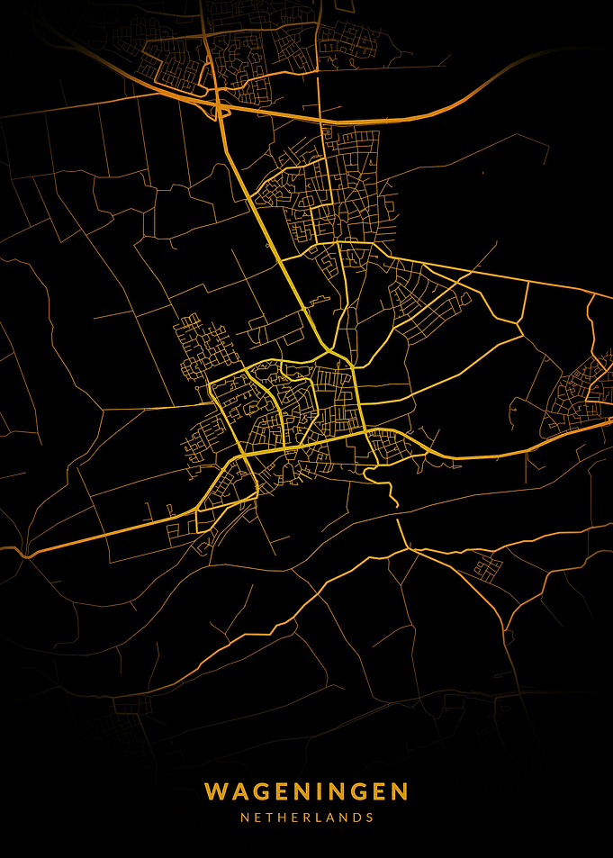 Wageningen City Map